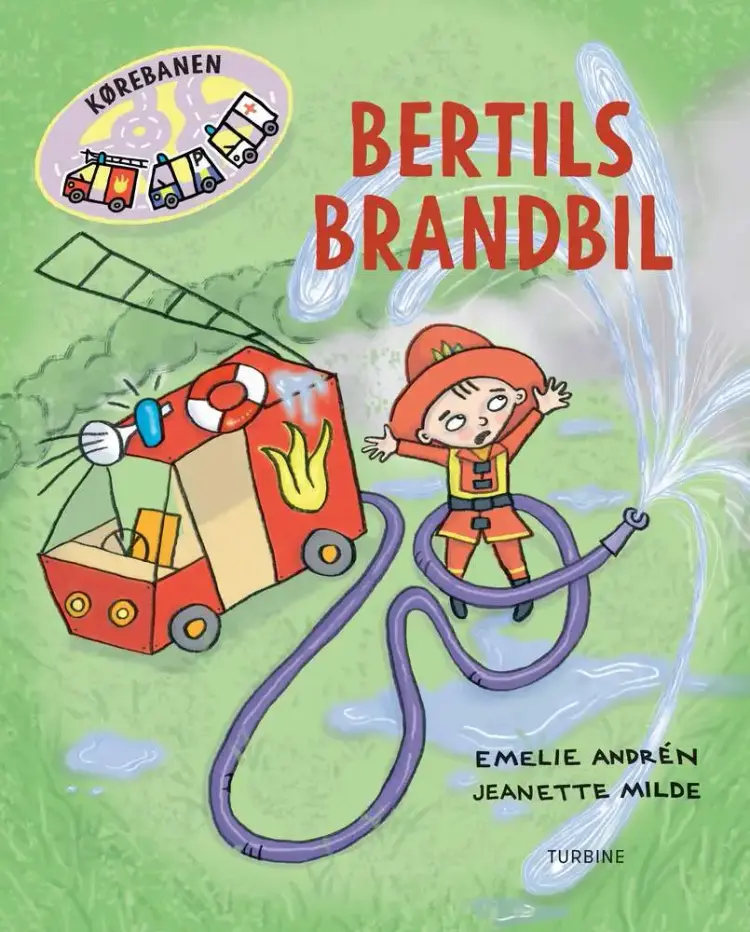 Bertils brandbil af Jeanette Milde
