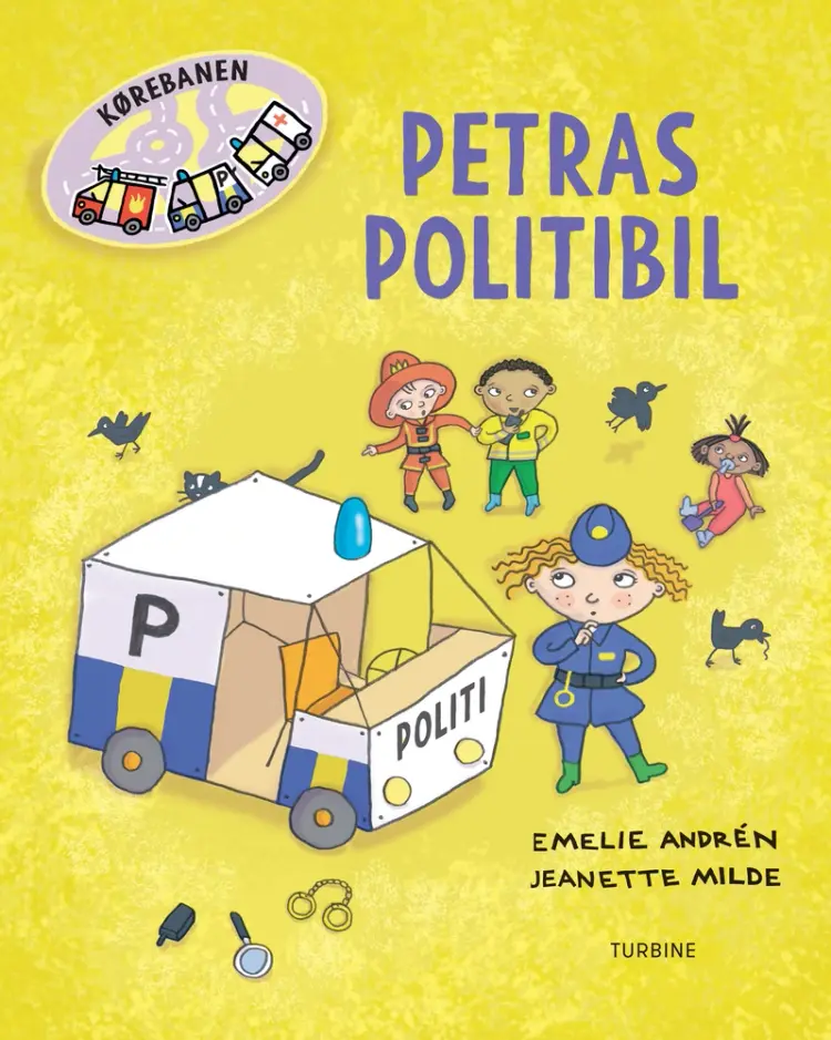 Petras politibil af Jeanette Milde