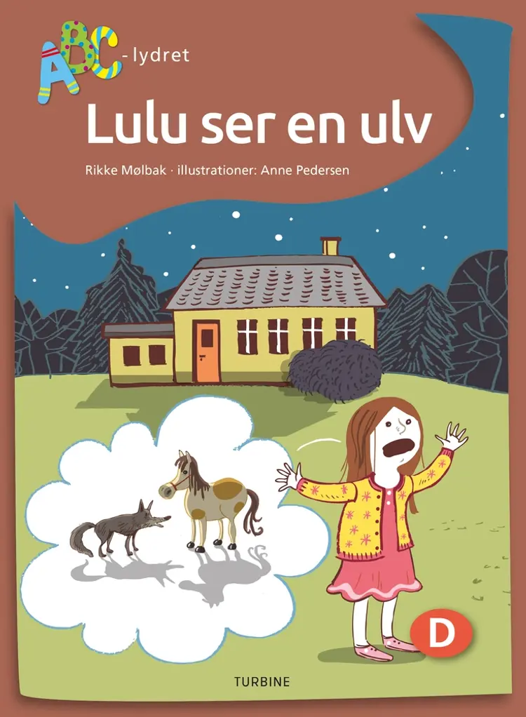 Lulu ser en ulv af Rikke Mølbak