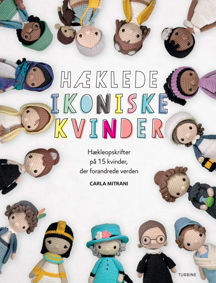 Hæklede ikoniske kvinder af Carla Mitrani