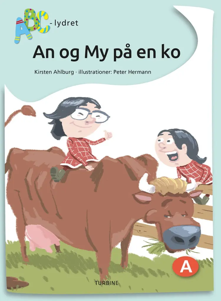 An og My på en ko af Kirsten Ahlburg