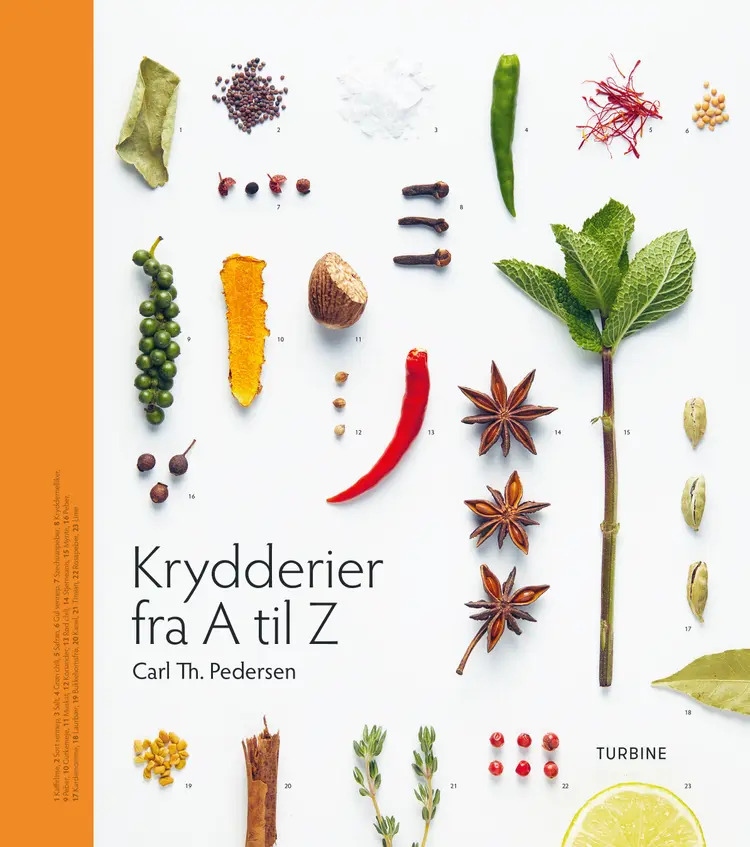 Krydderier fra A til Z af Carl Th. Pedersen