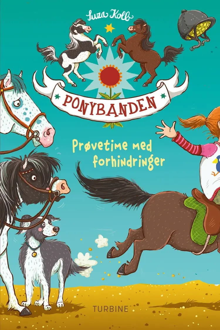 Ponybanden - Prøvetime med forhindringer af Nina Dulleck