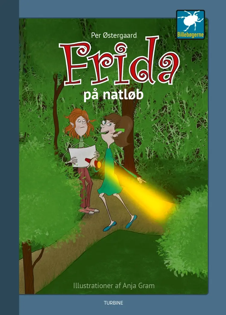 Frida på natløb af Per Østergaard