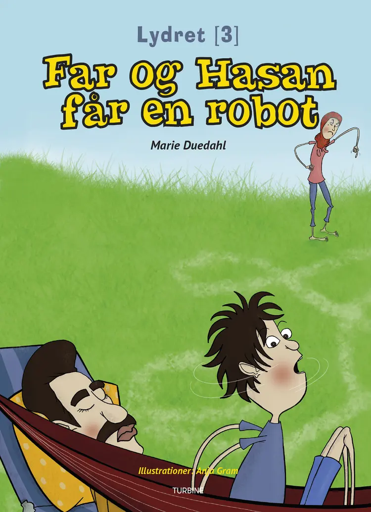 Far og Hasan får en robot af Anja Gram