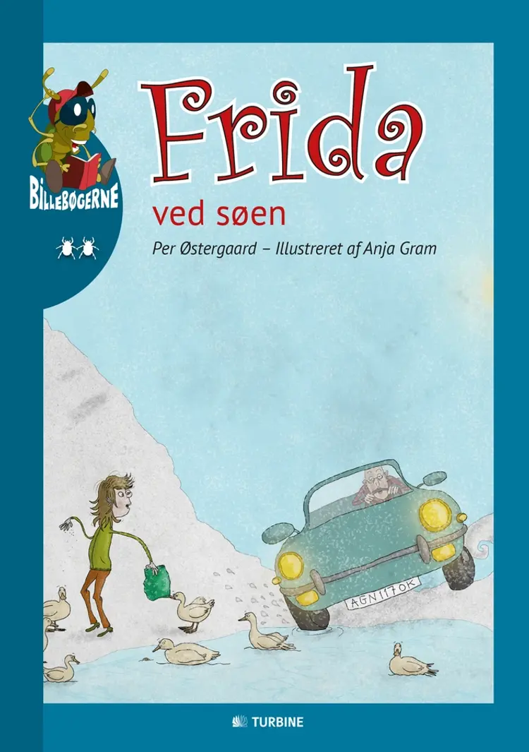Frida ved søen af Per Østergaard