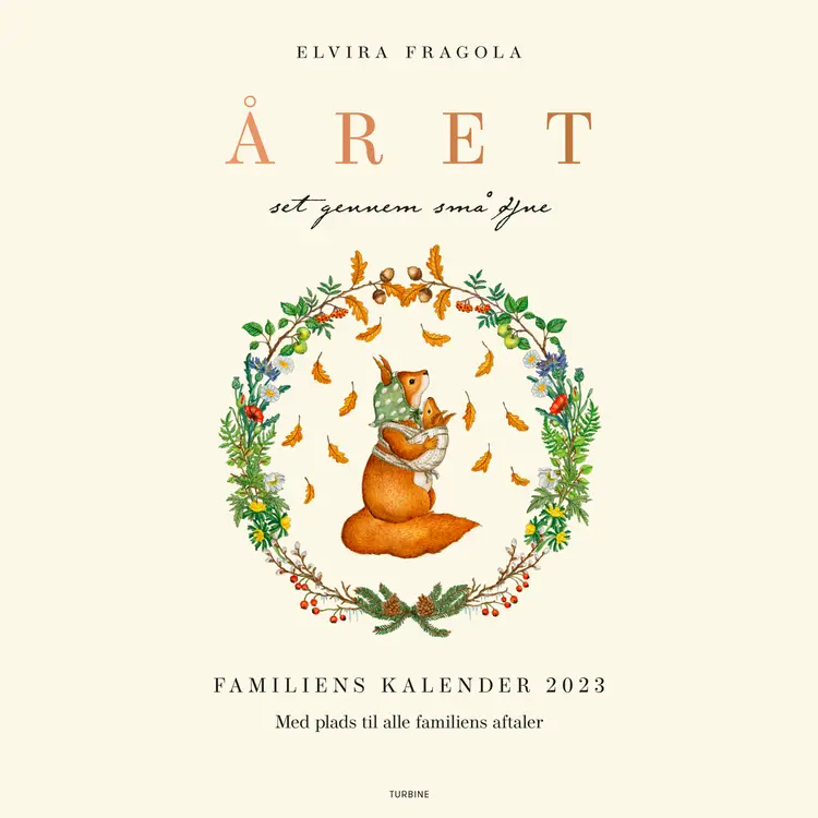 Året familiekalender 2023 af Elvira Fragola