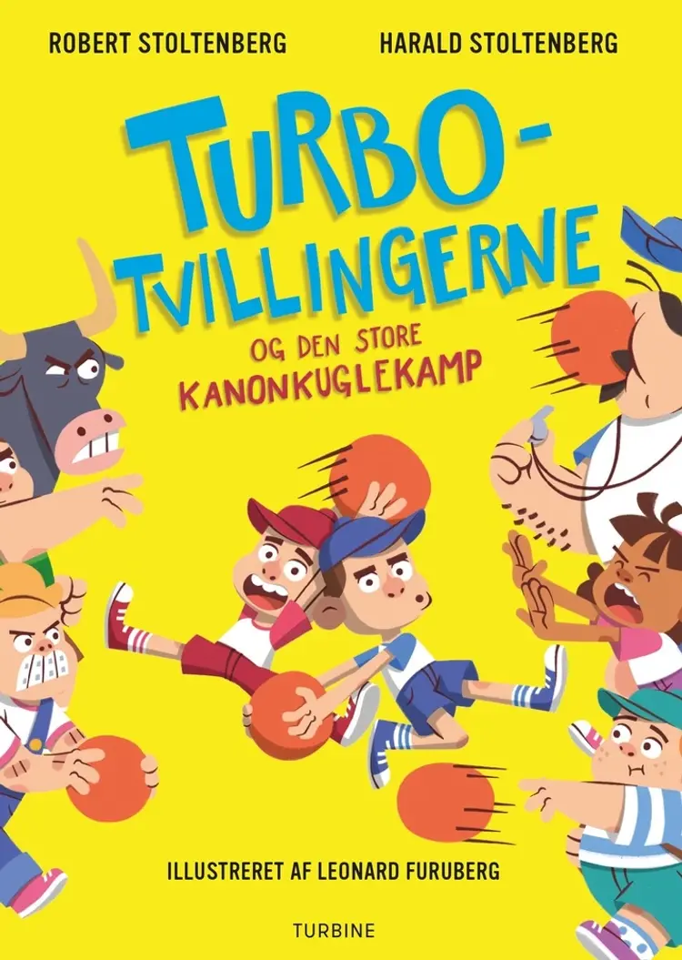 Turbotvillingerne og den store kanonkuglekamp af Harald Stoltenberg