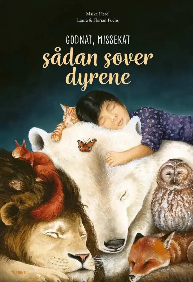Godnat, missekat - sådan sover dyrene af Maike Harel