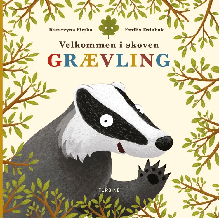 Velkommen i skoven - Grævling af Katarzyna Piętka