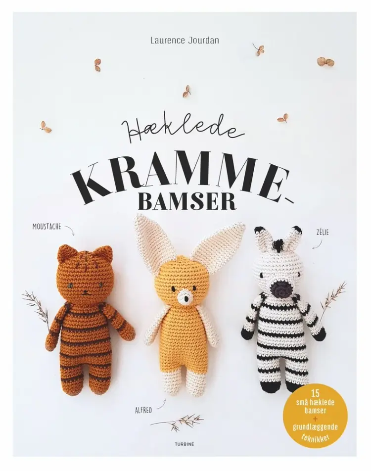 Hæklede krammebamser af Laurence Jourdan