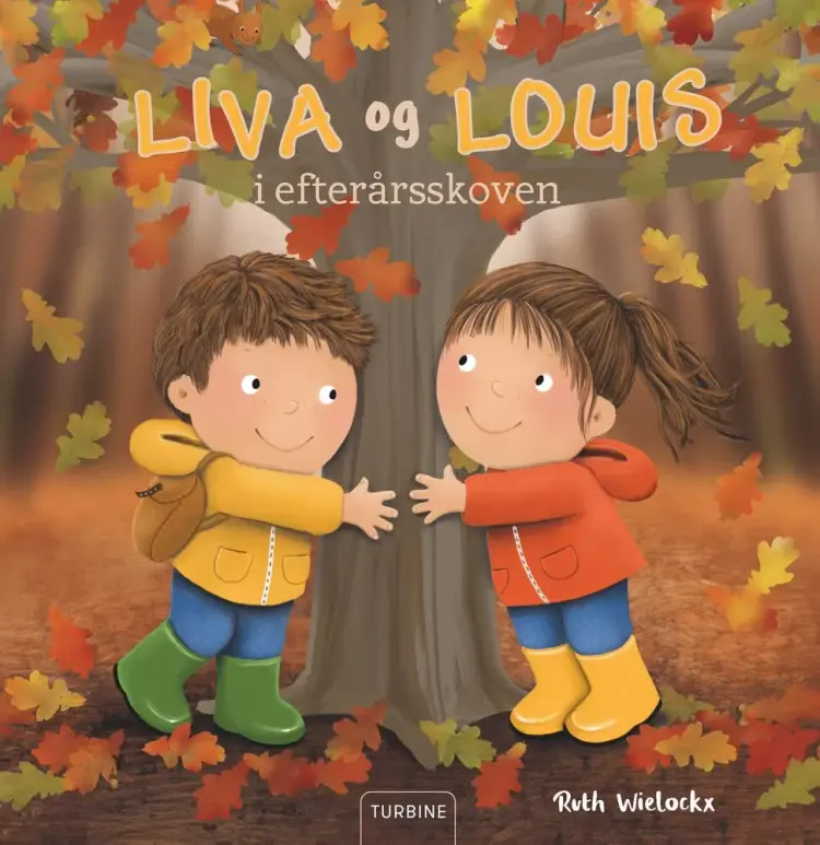 Liva og Louis i efterårsskoven af Ruth Wielockx