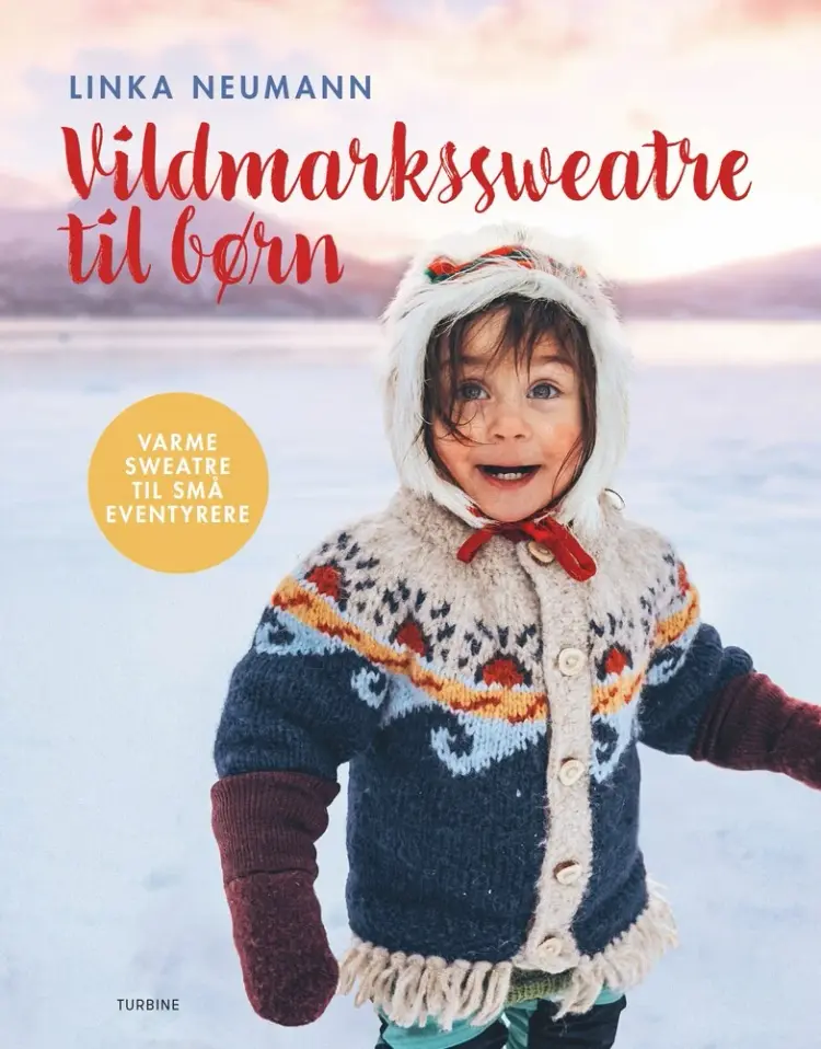Vildmarkssweatre til børn af Linka Neumann