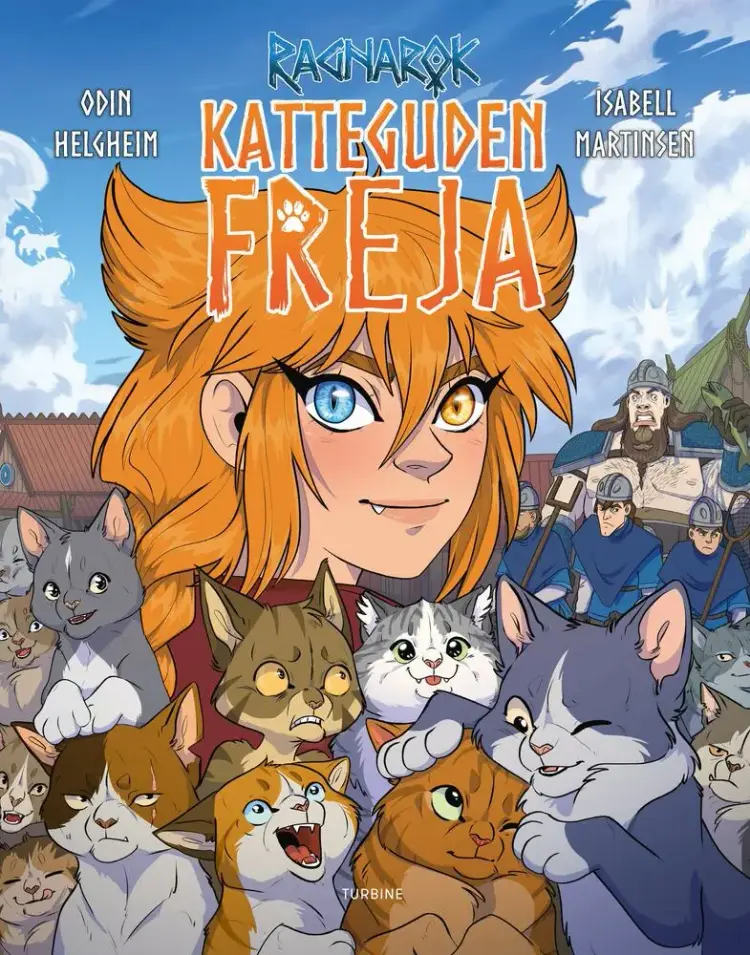 Katteguden Freja - en historie fra Ragnarok af Odin Helgheim