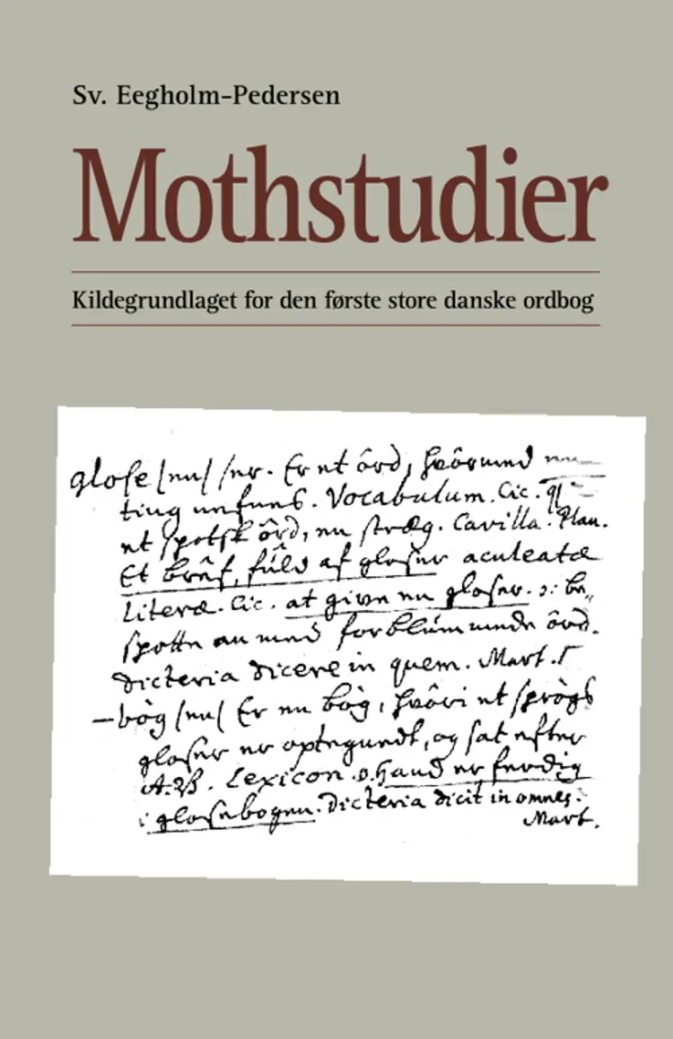 Mothstudier af Sv. Eegholm-Pedersen