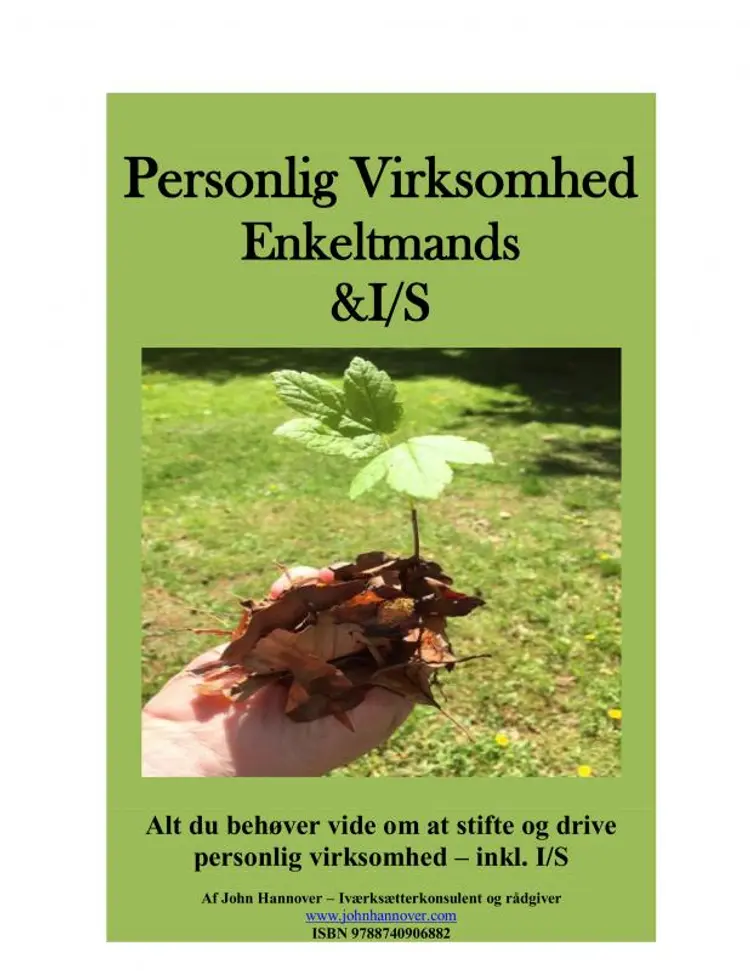 Personlig virksomhed - Enkeltmands & I/S af John Hannover