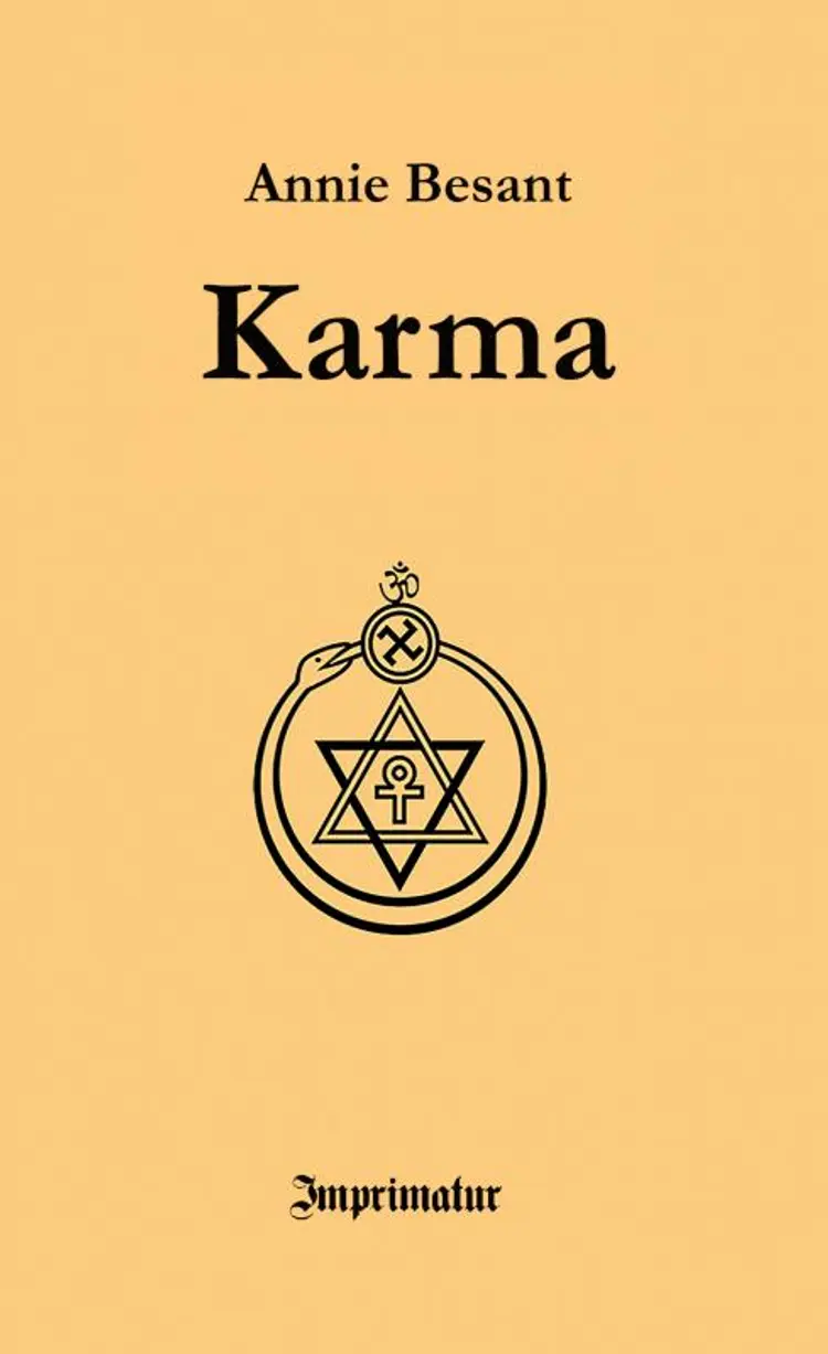 Karma af Annie Besant