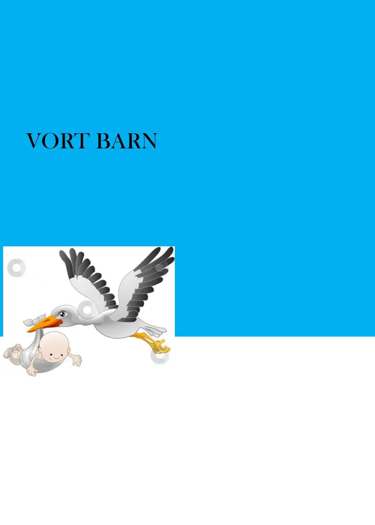 Vort barn - dreng af MERETHE HAUE