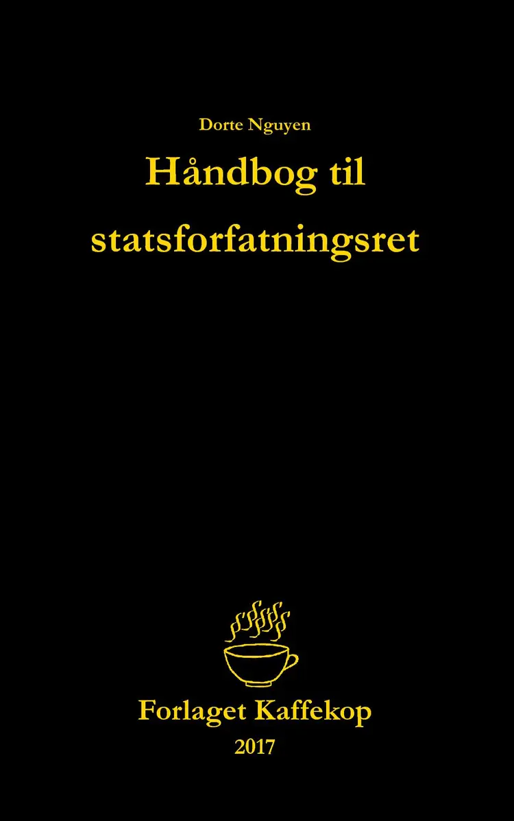 Håndbog til statsforfatningsret af Dorte Nguyen