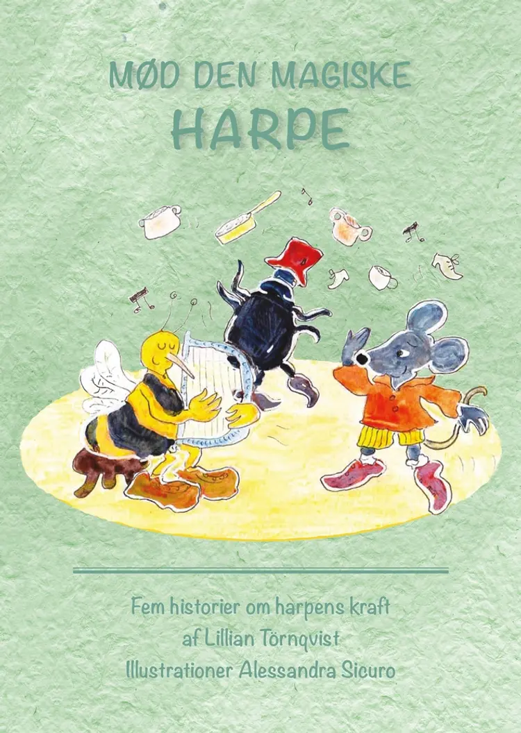 Mød den magiske harpe af Musik Harpstream Duo