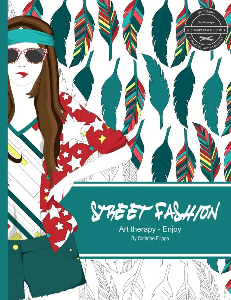Street Fashion - Coloring Book af Cathrine Filippa