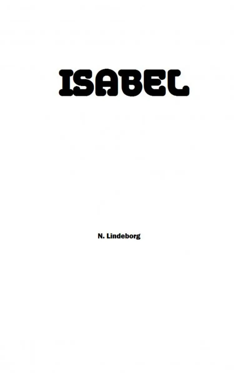 Isabel af N. Lindeborg