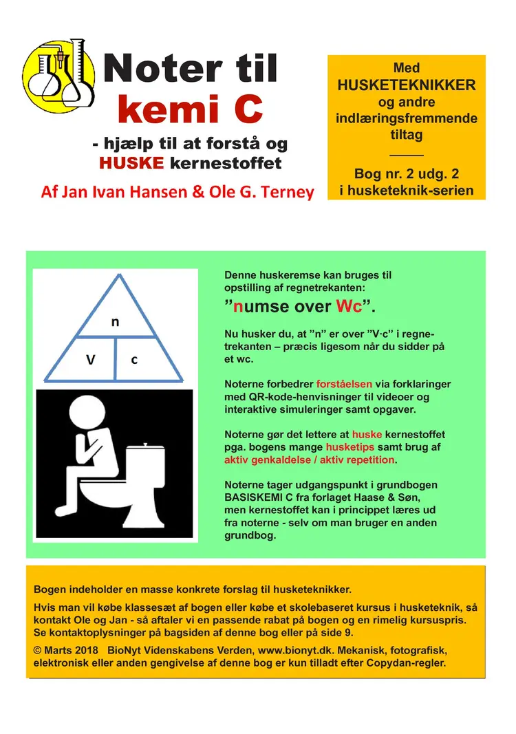 Noter til kemi C, 2. udgave af Ole G. Terney