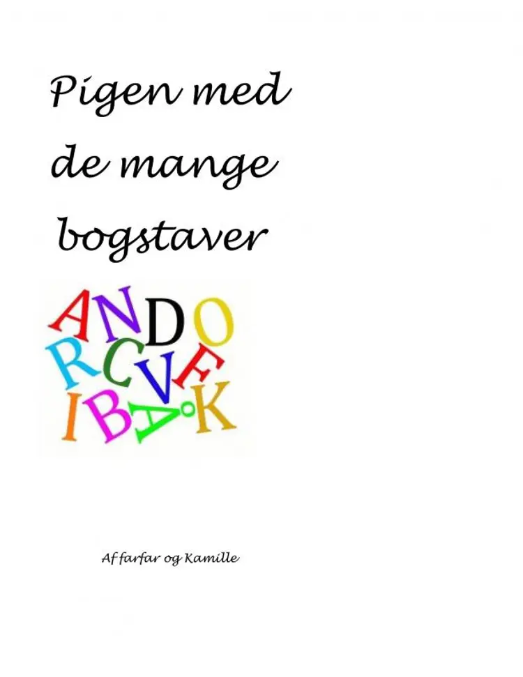 Pigen med de mange bogstaver af Peter Faber