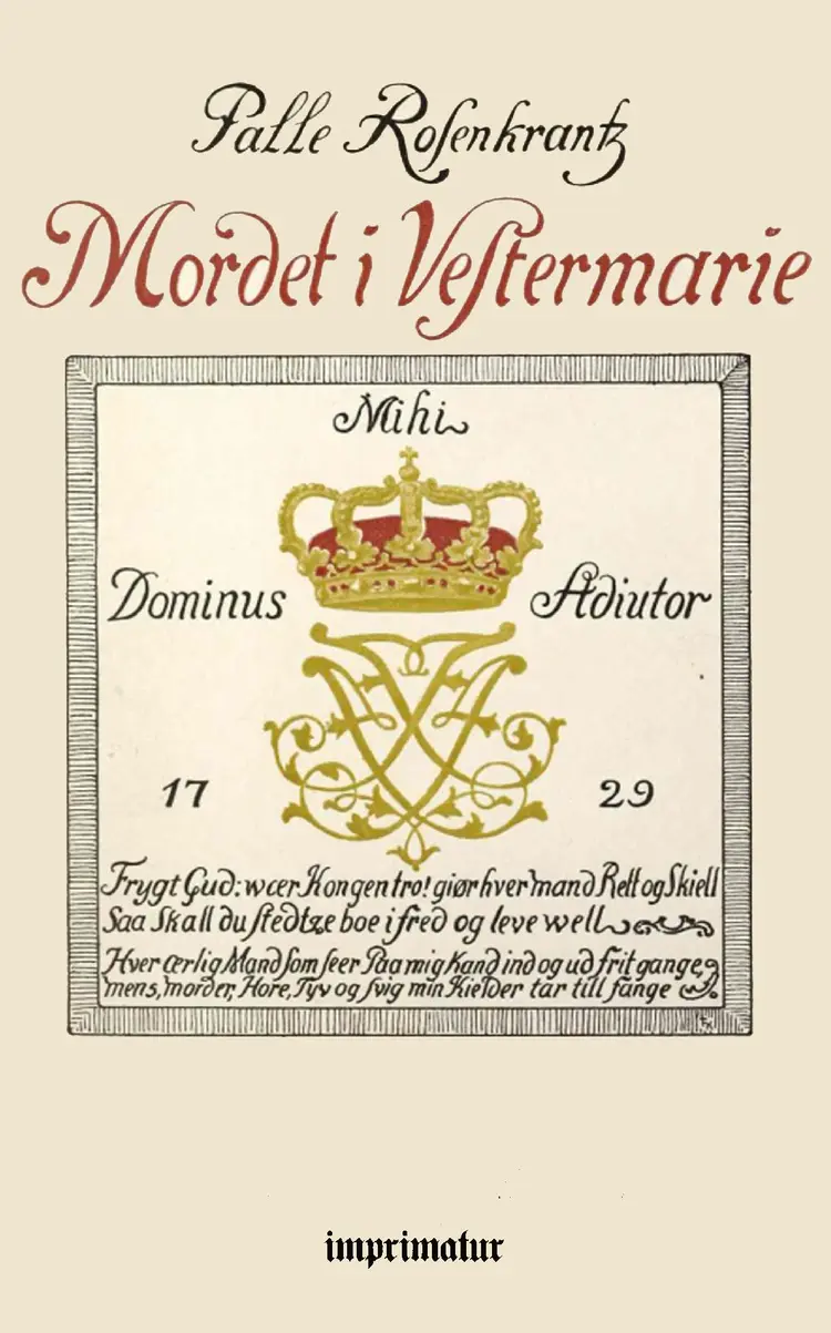 Mordet i Vestermarie af Palle Rosenkrantz