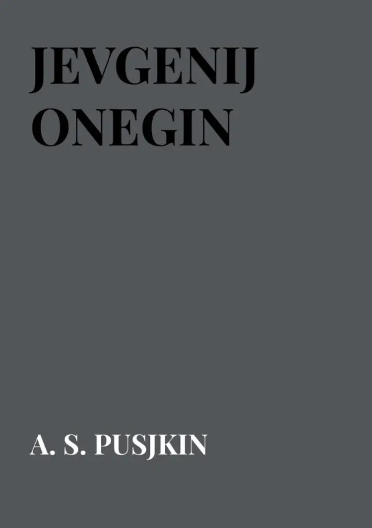 Jevgenij Onegin af A. S. Pusjkin