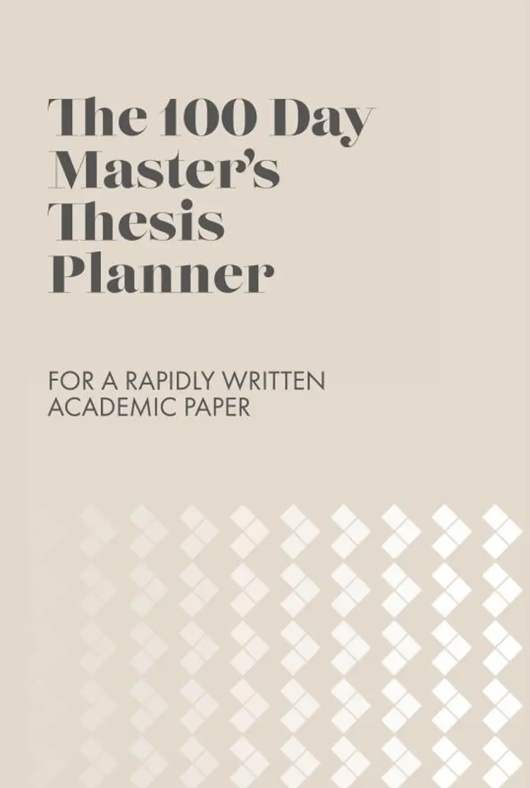 The 100 Day Master’s Thesis Planner af Christian Jespersen