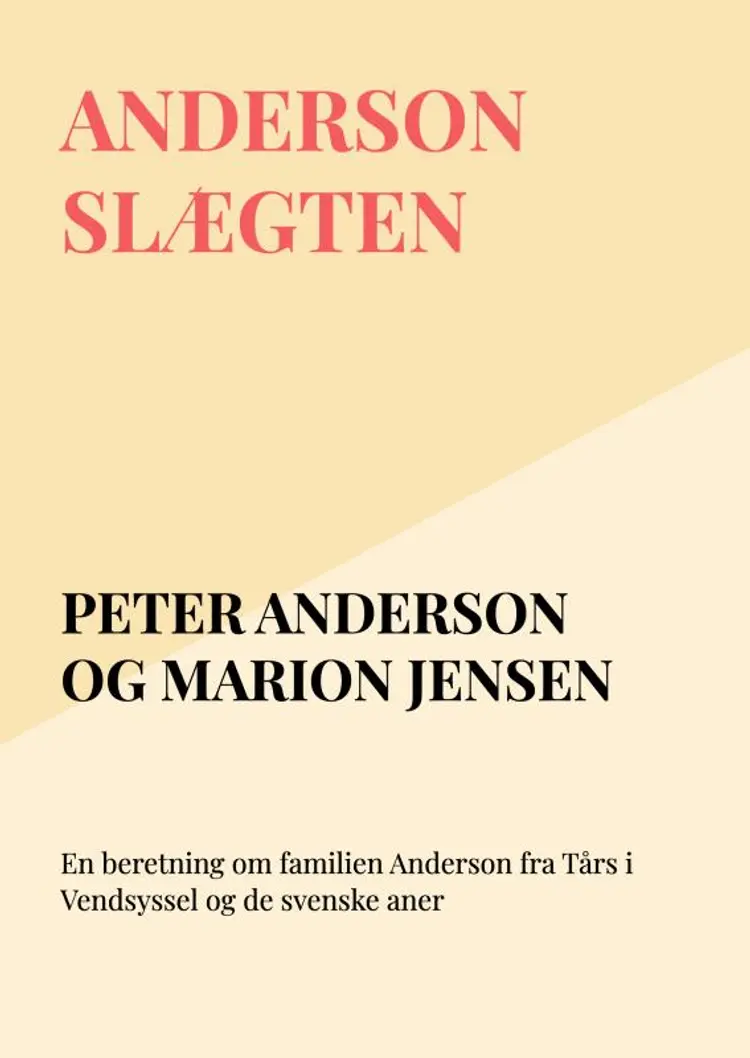 ANDERSONSLÆGTEN af Peter Anderson