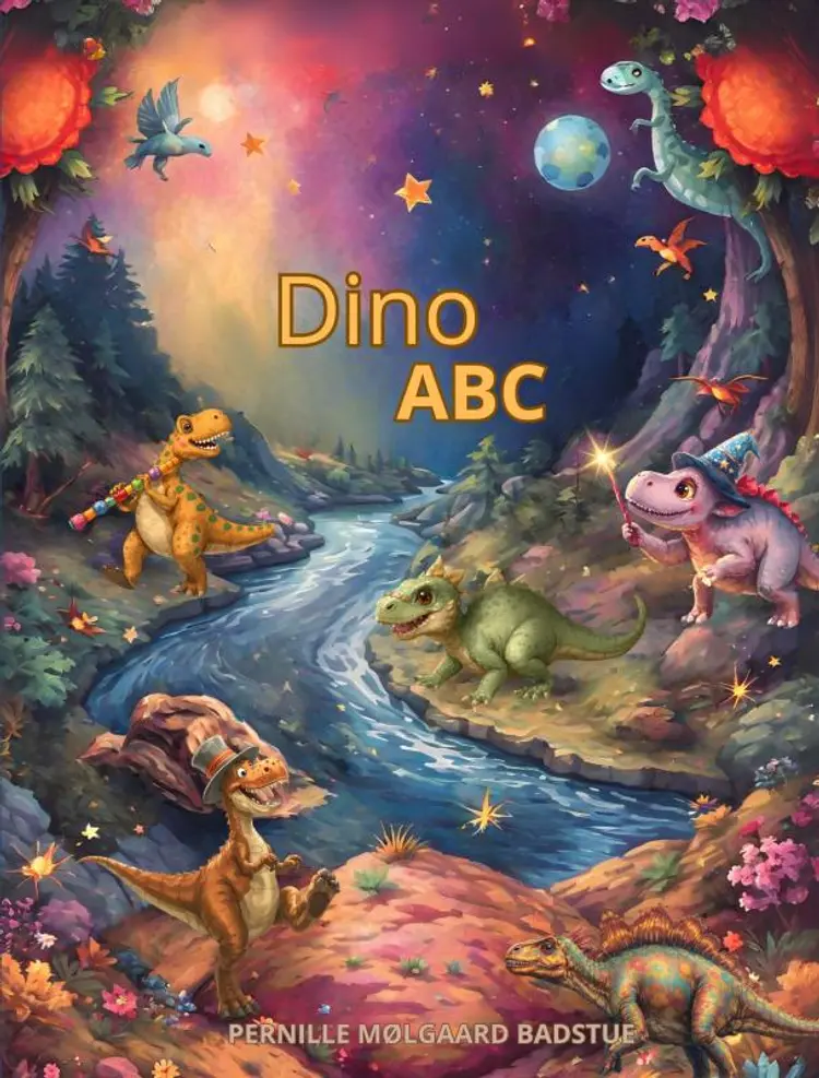 Dino ABC af Pernille Mølgaard Badstue