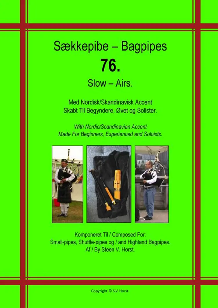Bagpipes - 76. Slow Airs af Steen Vilhelm Horst