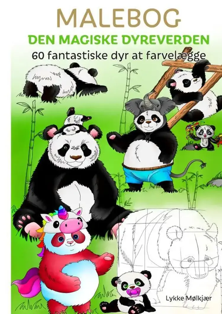 Malebog af Lykke Mølkjær