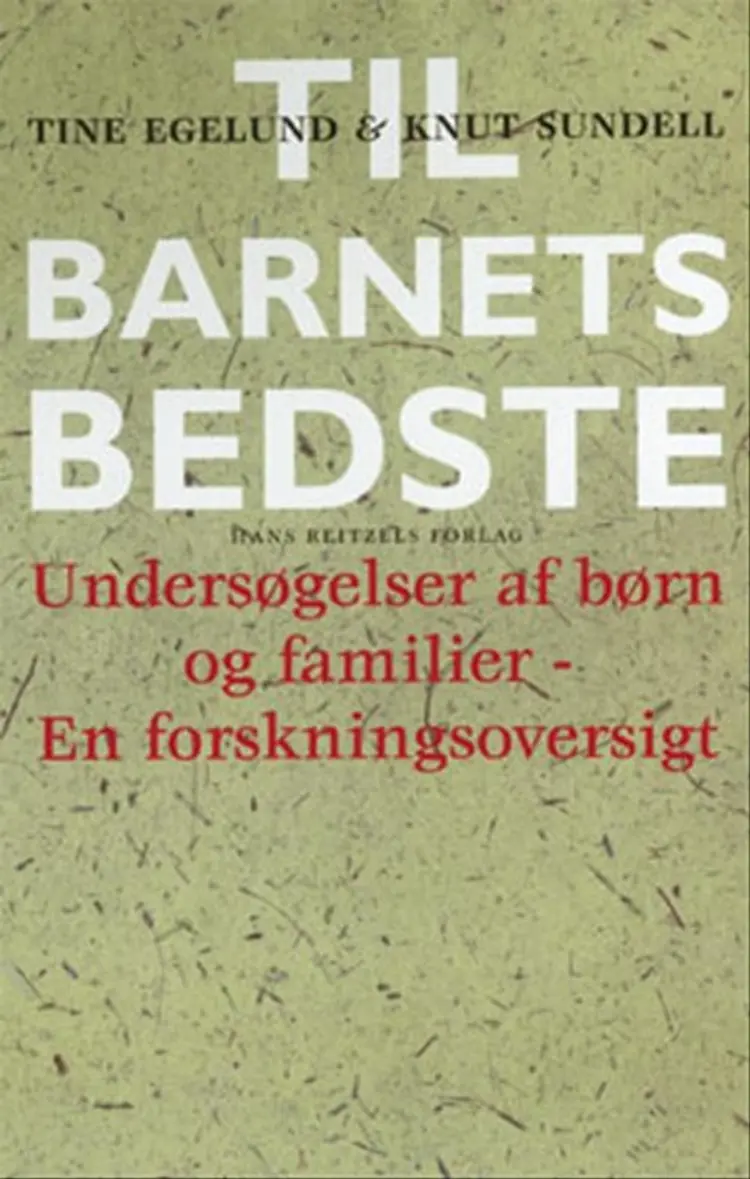Til barnets bedste af .