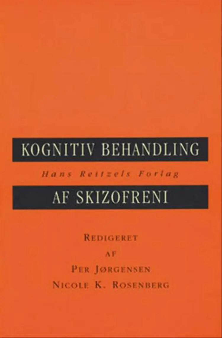Kognitiv behandling af skizofreni af .
