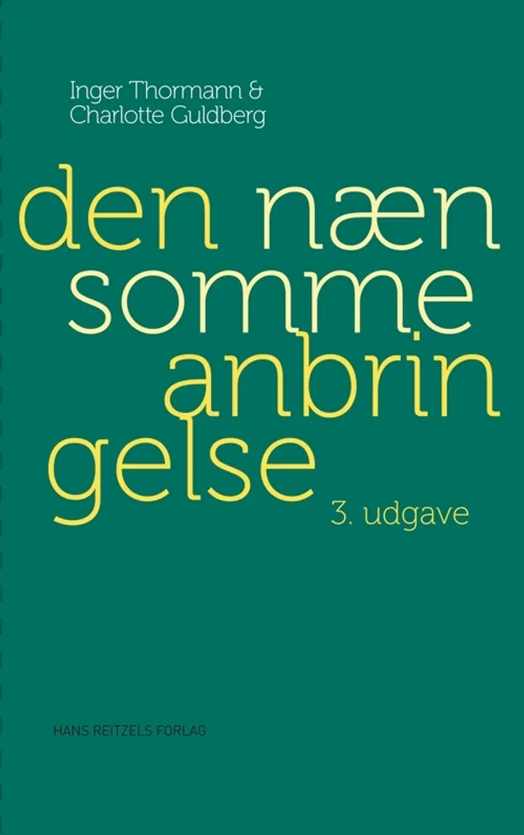 Den nænsomme anbringelse af Inger Thormann