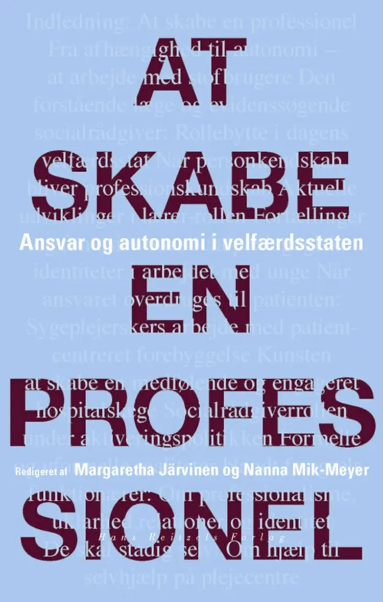 At skabe en professionel af Kathrine Vitus