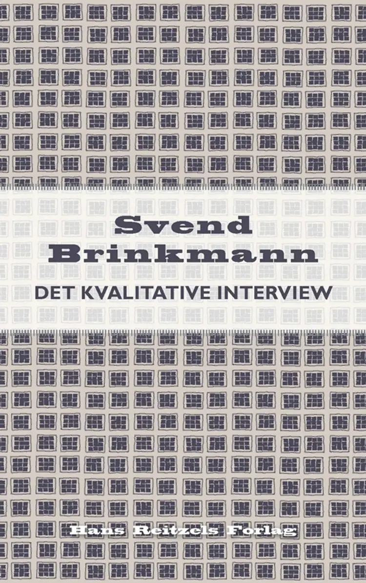 Det kvalitative interview af Svend Brinkmann