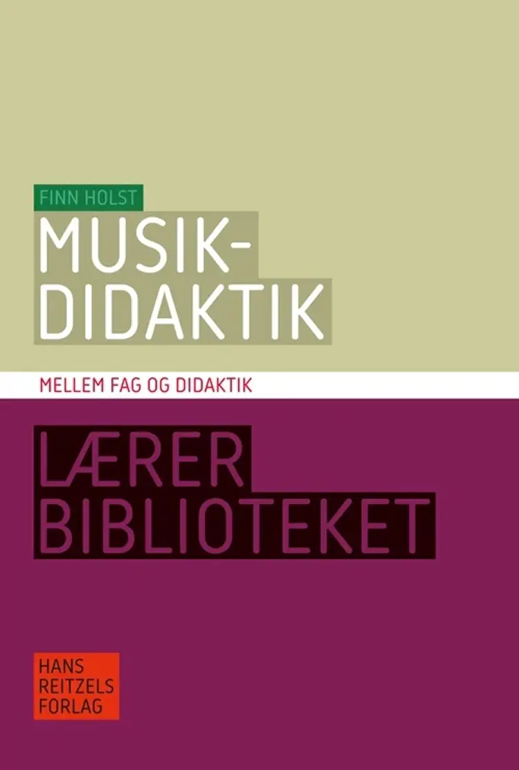 Musikdidaktik af Finn Holst