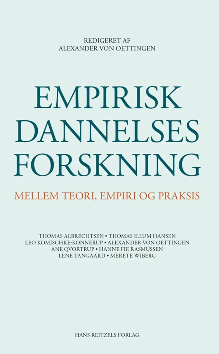 Empirisk dannelsesforskning af Thomas Illum Hansen