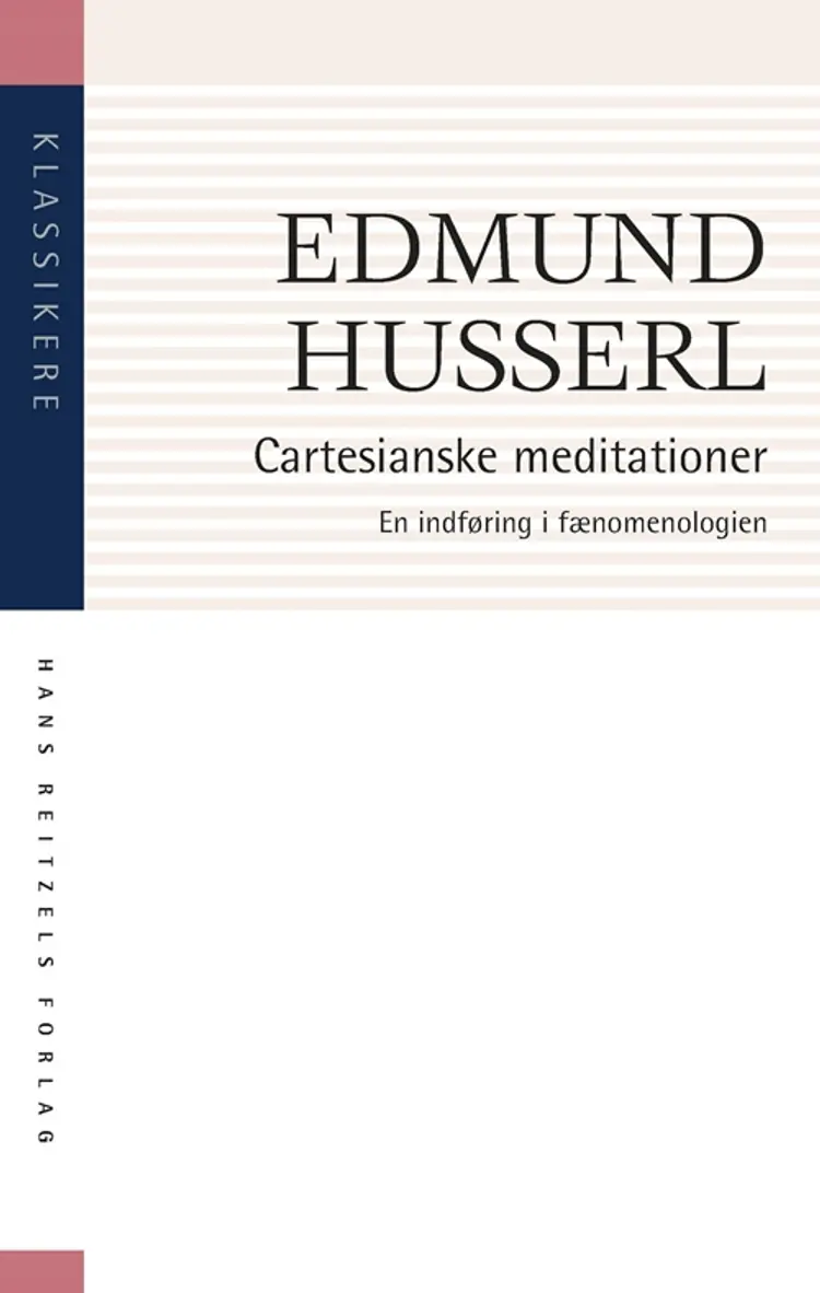 Cartesianske meditationer af Edmund Husserl