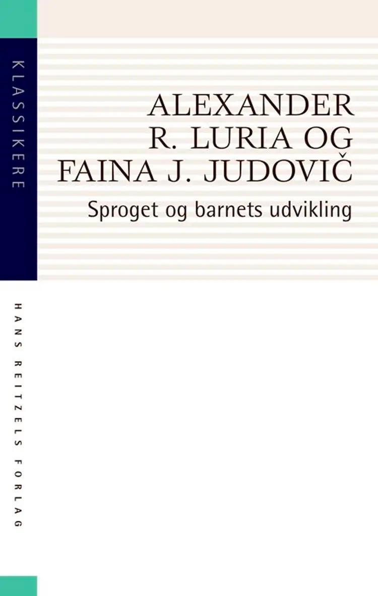 Sproget og barnets udvikling af Alexander R. Luria
