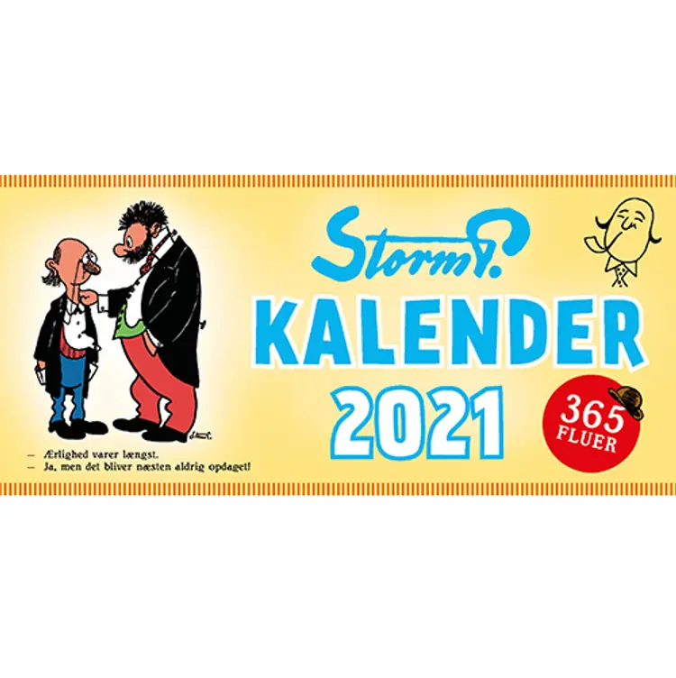 Storm P. - Kalender 2021 - 365 fluer. af Storm P.