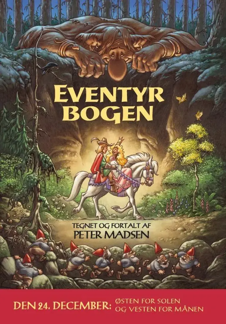 Eventyrbogen - den 24. december: Østen for solen og vesten for månen af Peter Madsen