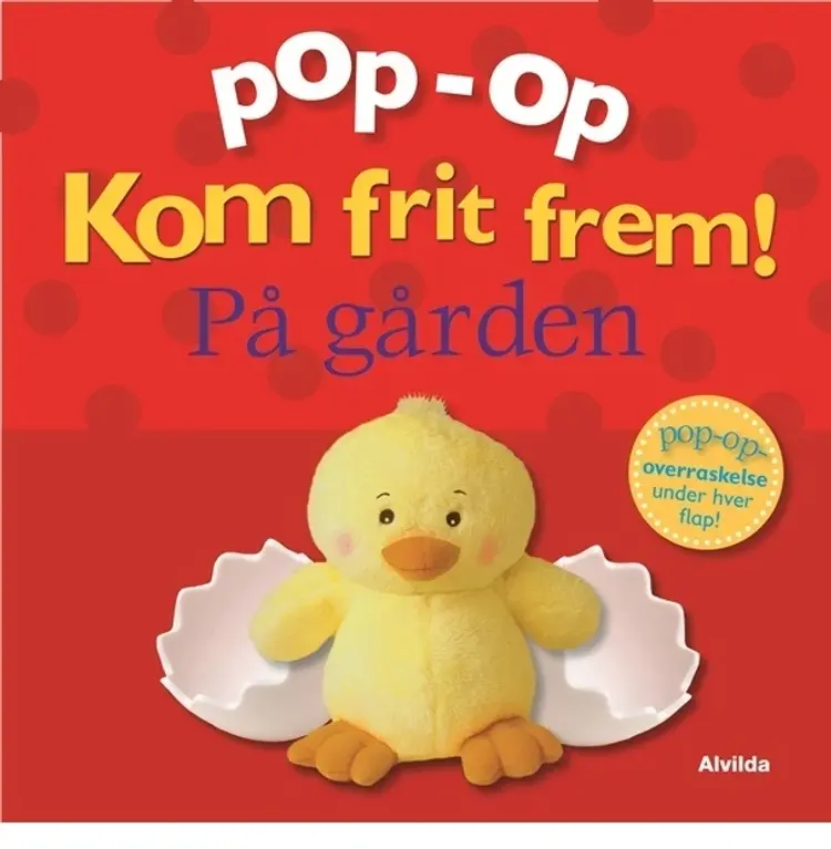 Kom frit frem - På gården (pop op-overraskelse under hver flap) af Clare Lloyd
