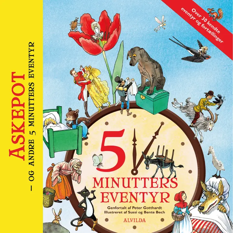 Askepot - og andre 5 minutters eventyr af Peter Gotthardt