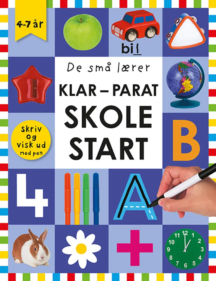 Skriv og visk ud - Klar-parat-skolestart