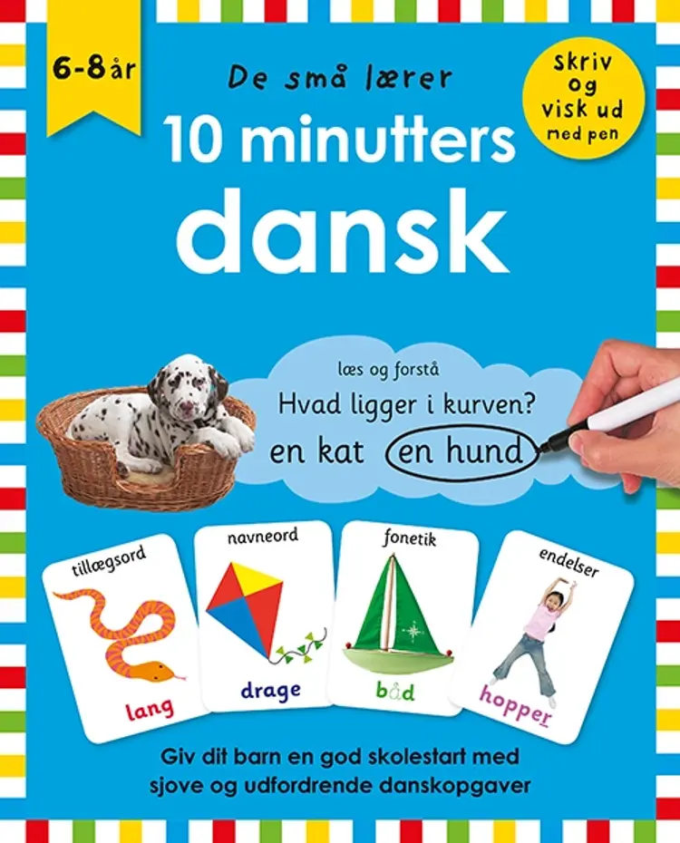 Skriv og visk ud - 10 minutters dansk af undefined